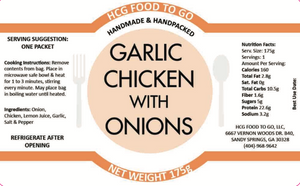 Garlic Chicken with Onion