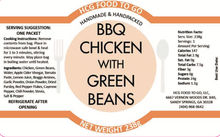 Load image into Gallery viewer, BBQ Chicken with Green Beans