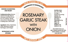 Load image into Gallery viewer, Rosemary Garlic Steak with Onion
