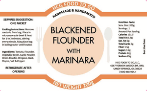 Flounder with Marinara