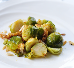 Asian Chicken with Brussels Sprouts