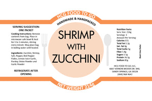 Summer Shrimp with Zucchini